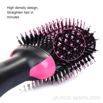 Styler Volumizer Hair Straightener Brush com pente